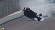 Indycar Indy 500 2019 FP3 OWard Huge Crash Flip