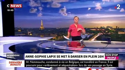 Morandini Live - Alexandra Roost apprend en direct à Jean-Marc Morandini à danser la carioca sur CNews - Regardez