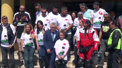 Motosiklet Kulubü üyeleri Samsun’a uğurlandı