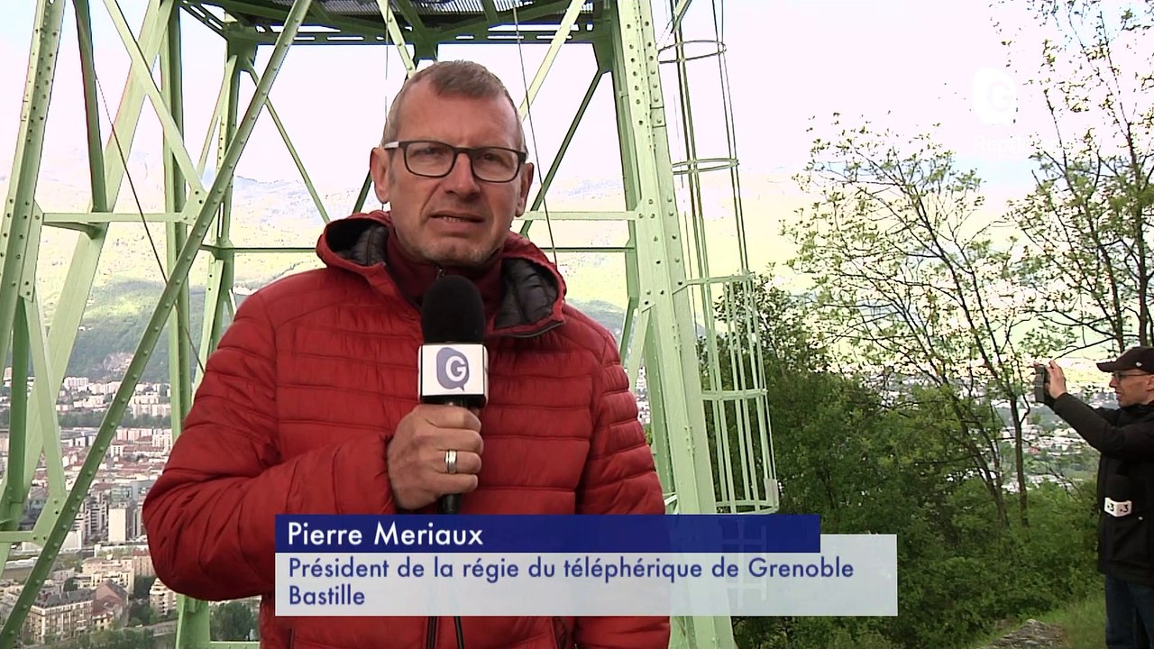 Reportage - Exercice d'évacuation du téléphérique de la Bastille