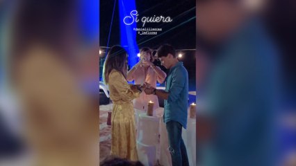 Laura Matamoros y Daniel Illescas se casan de forma ficticia