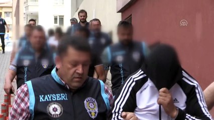 Hırsızlık şebekesinin firari şüphelilerine operasyon - KAYSERİ
