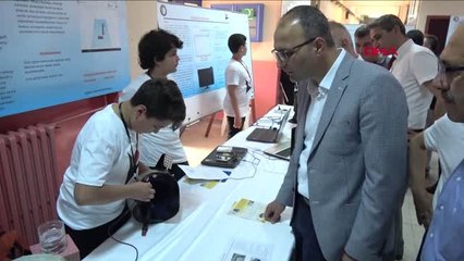 Mersin 8'inci Sınıf Öğrencisi Akıllı Kask Üretti