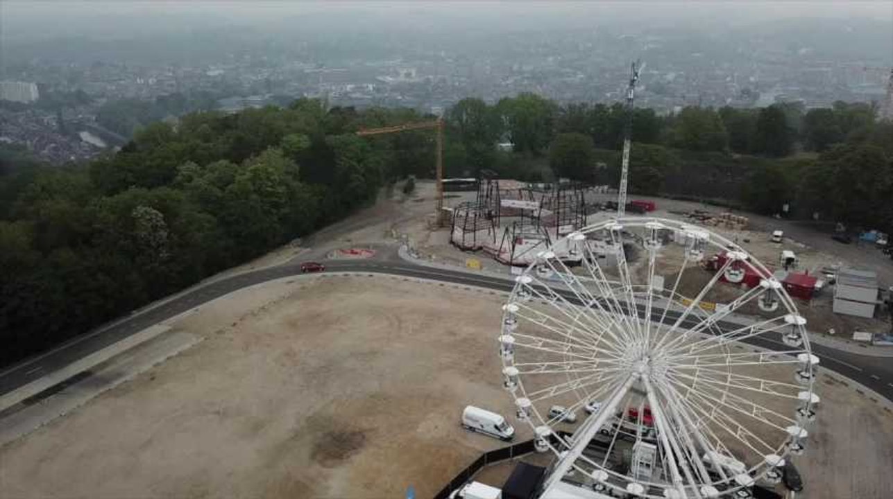 DINNER ON THE WHEEL à la citadelle de Namur