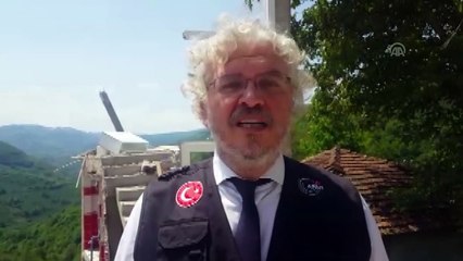 Ordu'da 31 konutun yıkıldığı heyelanın ardından - AFAD Başkan Yardımcısı Geçtan (3)