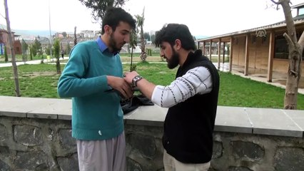 Aracının motor bölümüne giren yaralı güvercini kurtardı - ŞIRNAK