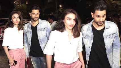 Soha Ali Khan at Screening Of The Film ‘De De Pyar De’.mp4