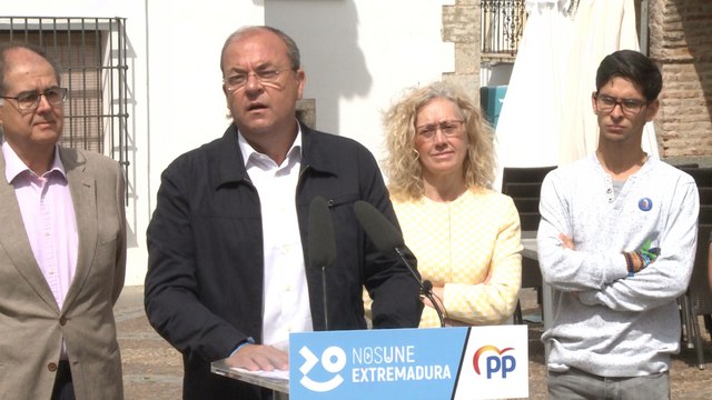 Monago propone plan de auditoría para evitar fraudes en cursos formación