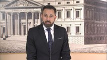 Abascal critica a PP y Cs por no contar con VOX en la Mesa del Congreso