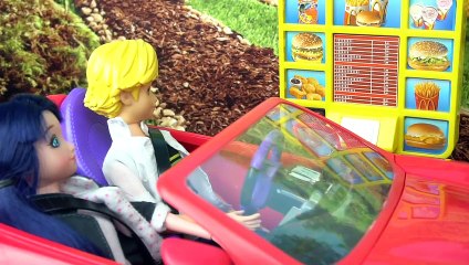 Barbie Mc Donald's Drive Thru Playset With Frozen Toddlers Toys Trolls, Maleficient
