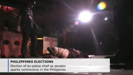 Election of ex-police chief as senator sparks controversy in the Philippines