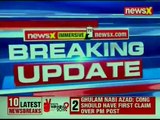 BJP Chief Amit Shah addresses press conference; PM Narendra Modi accompanies Shah