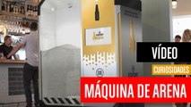 [CH] Máquina que convierte las botellas de cerveza en arena