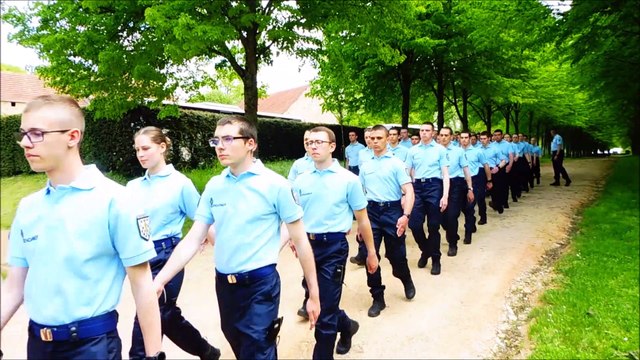 Bussy-le-Grand : les élèves gendarmes adjoints volontaires de la 6e compagnie de Dijon ont reçu leurs calots