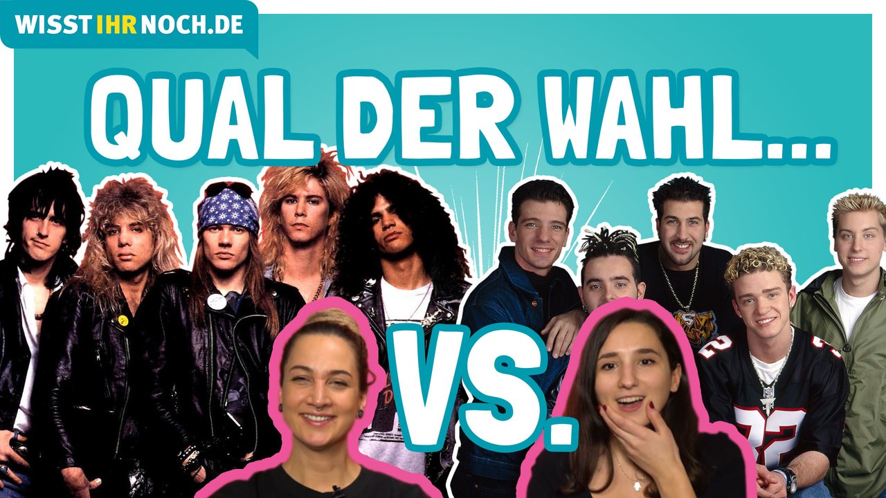 'Guns N' Roses' vs. 'Modern Talking' vs. 'Nsync' - Heiraten oder wegschicken?