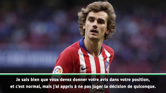 Atlético - Simeone : Je ne peux pas juger la décision de partir de Griezmann