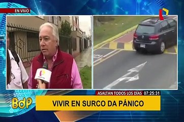 Surco: vecinos organizan protesta por ola de asaltos