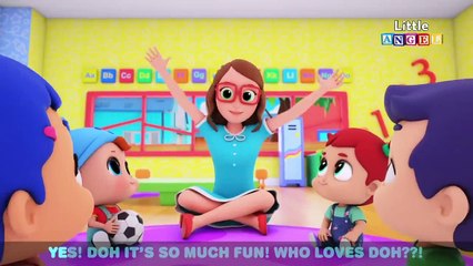 Playtime with Friends | Little Angel Nursery Rhymes and Kids Songs