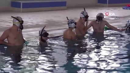 Sualtı Hokeyi Büyükler Türkiye Şampiyonası Başladı