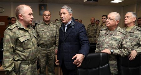 Son Dakika! Bakan Akar, F-35'lerin Konuşlanacağı Üsleri Denetledi