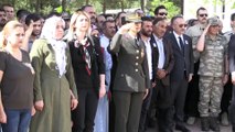 Siirt'te şehit güvenlik korucusu için tören - SİİRT