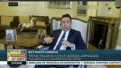 EE.UU. viola derecho internacional y asalta embajada de Venezuela