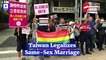 Taiwan Legalizes Same-Sex Marriage