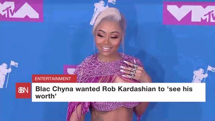 Blac Chyna Helps Give Rob Kardashian More Confidence