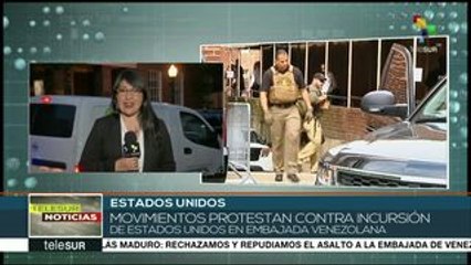 EEUU: oposición venezolana aseguró que tomará embajada en otro momento