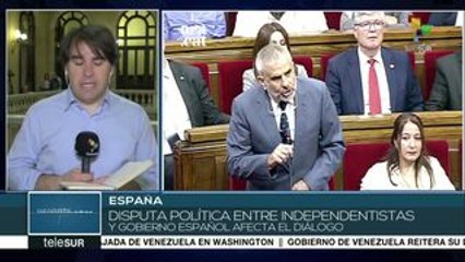 España: independentismo catalán impide a Iceta presidir el Senado