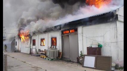 해남 김 공장에서 불...3억 5천만 원 피해 / YTN