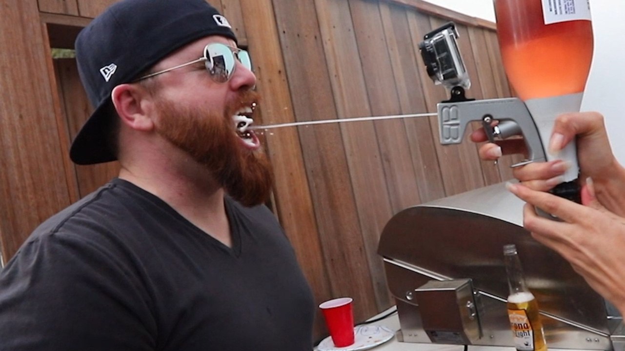 Turn Your Champagne Bottle Into A Blaster