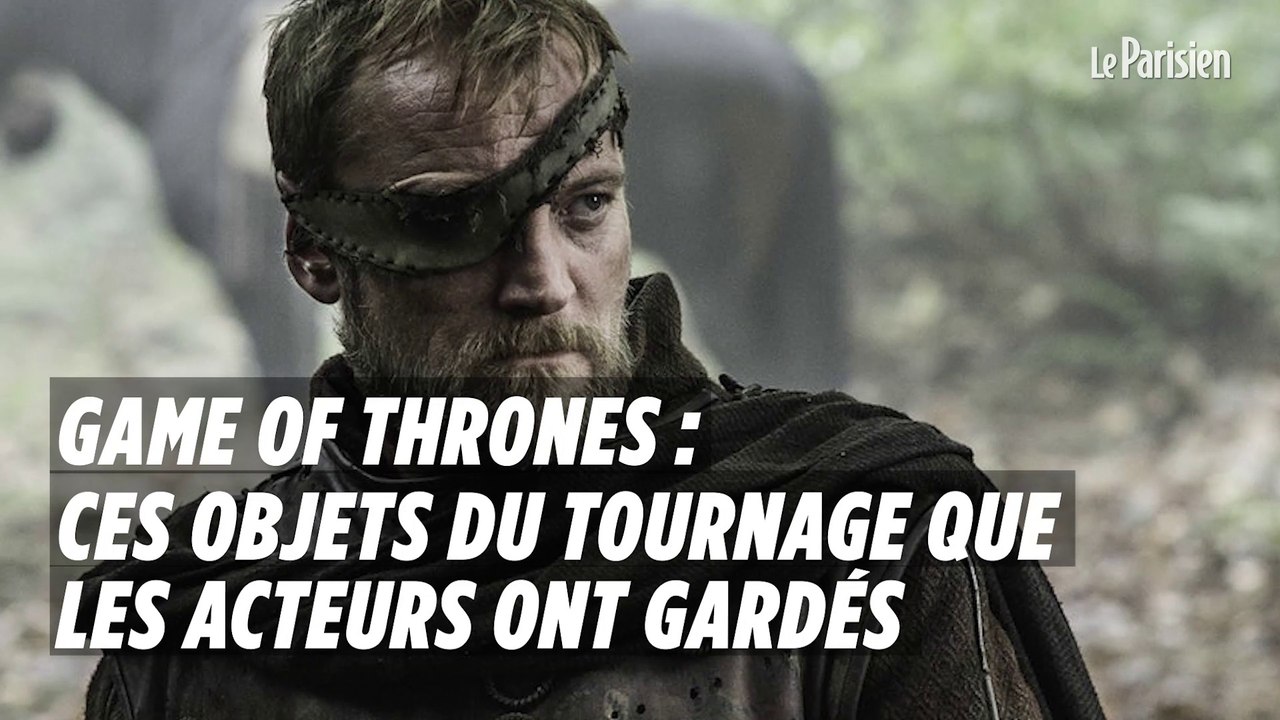 GOT : ces objets que les acteurs ont gardés du tournage