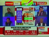 NewsX NETA Polls 11 Result: Who do you blame for the violence in Bengal; Lok Sabha Elections 2019
