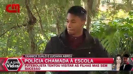 Luciana Abreu chama polícia por causa de Djaló