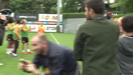 Galatasaray'da Sinan Gümüş Antrenmanı Tamamlayamadı