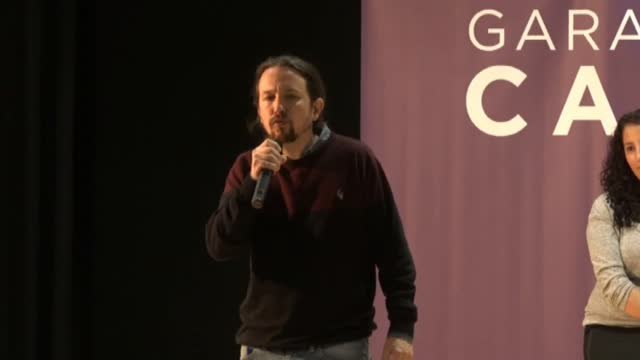 Iglesias: Nuestro deber es garantizar que el próximo gobierno sea de coalición y que se respeten los derechos sociales