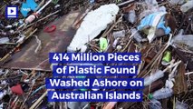 414 Million Pieces of Plastic Found Washed Ashore on Australian Islands