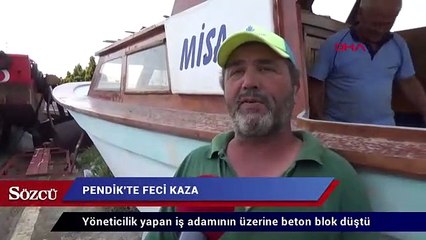 Pendik'te feci kaza