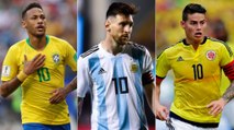 Veja os dez jogadores mais valiosos que estarão na Copa América