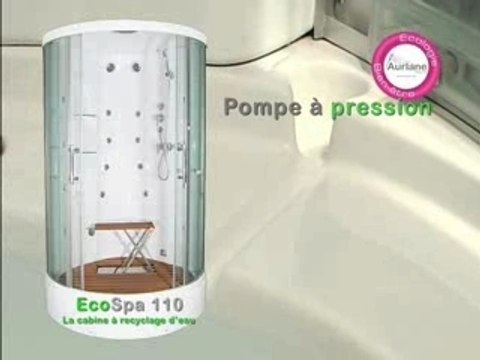 Cabine douche recyclage - économies d'eau aurlane.com