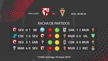 Previa partido entre Sevilla At. y Real Murcia Jornada 38 Segunda División B