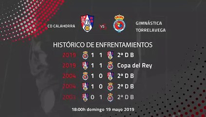 Previa partido entre CD Calahorra y Gimnástica Torrelavega Jornada 38 Segunda División B