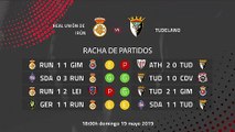 Previa partido entre Real Unión de Irún y Tudelano Jornada 38 Segunda División B