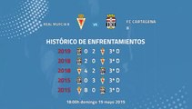 Previa partido entre Real Murcia B y FC Cartagena B Jornada 42 Tercera División