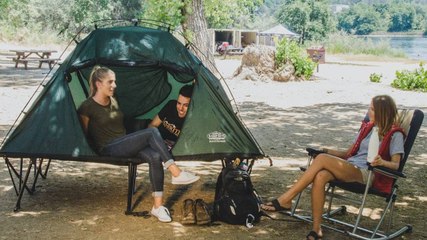 Elevate Your Camping Experience This Tent Cot