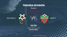 Previa partido entre San Ignacio y Deusto Jornada 38 Tercera División