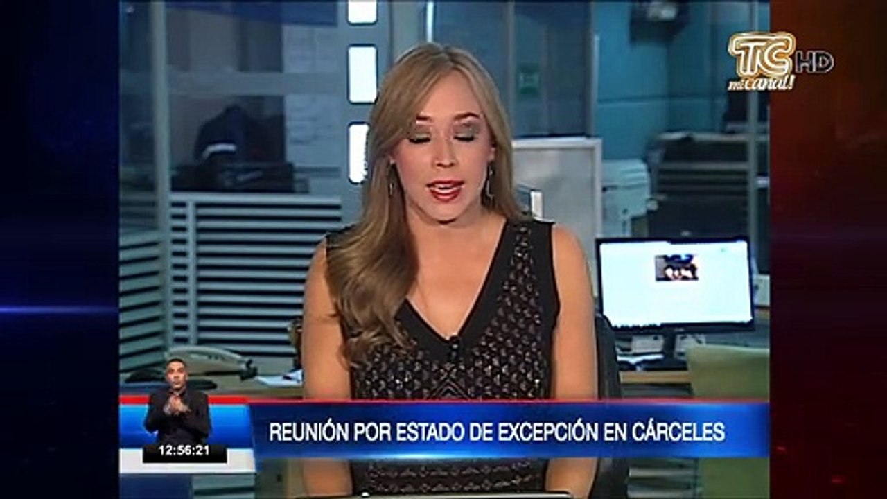 Reunión por estado de excepción en cárceles