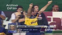 Goles de Martin Palermo jugando para Estudiantes - Boca Juniors 1999