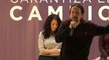Iglesias recuerda que Podemos nació 